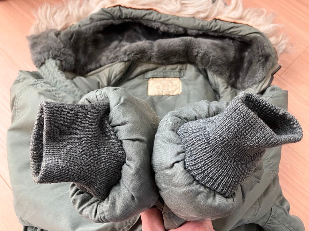 N-3B ミリタリージャケット Sサイズ、ヴィンテージ