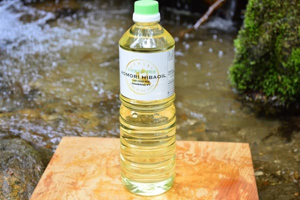 天然青森ひば精油1L＋青森ひばチップセット/入浴剤・芳香剤・消臭剤・虫除け