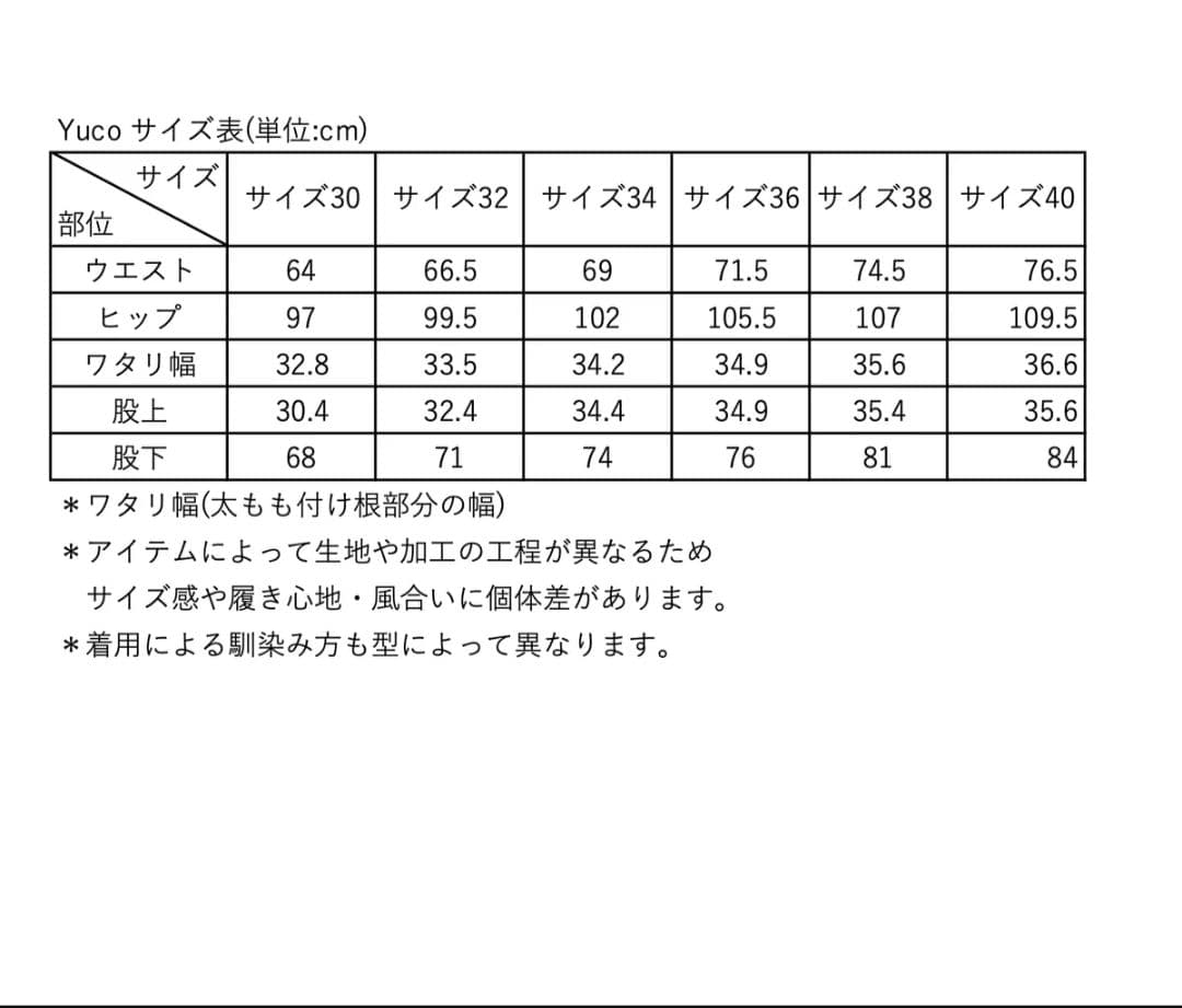 パンツ THE SHISHIKUI YUCO / CREAM 36