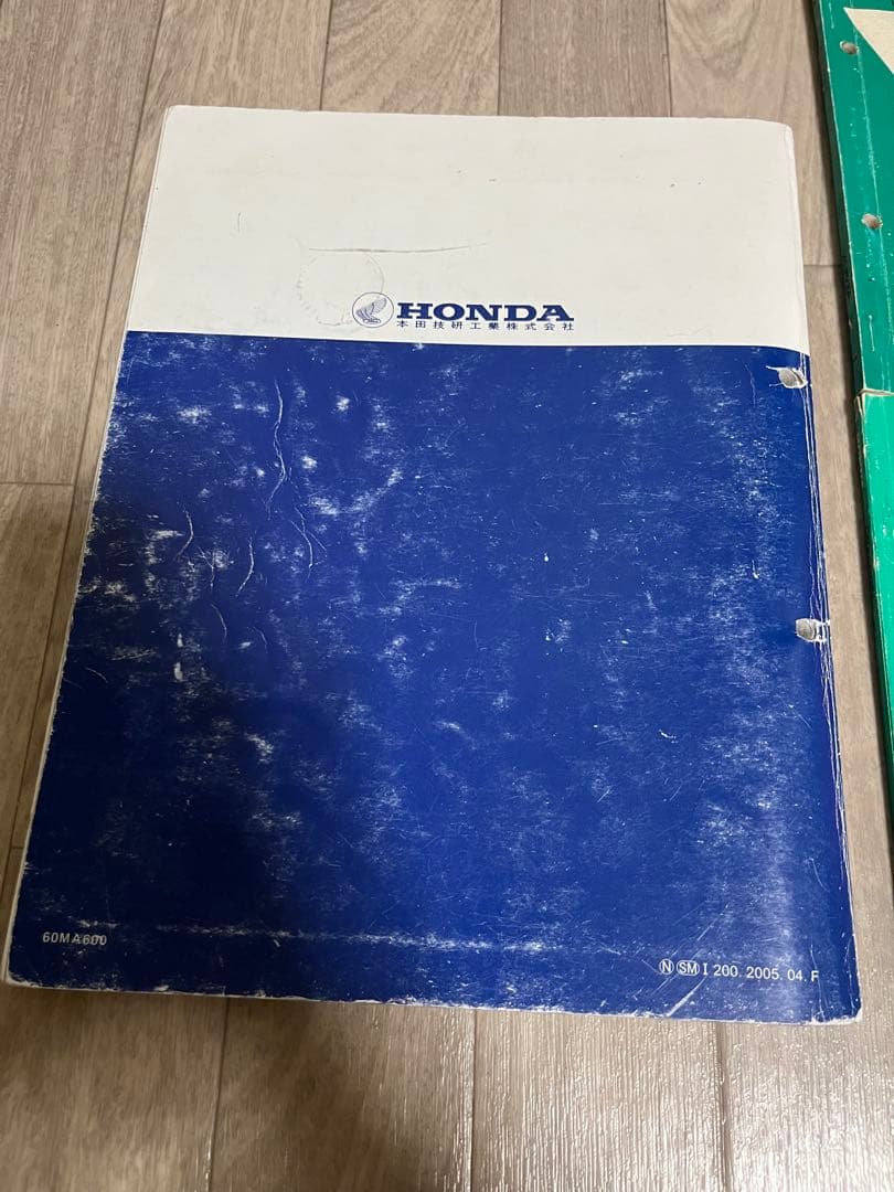 CBX400F cbx550F サービスマニュアル　パーツリスト