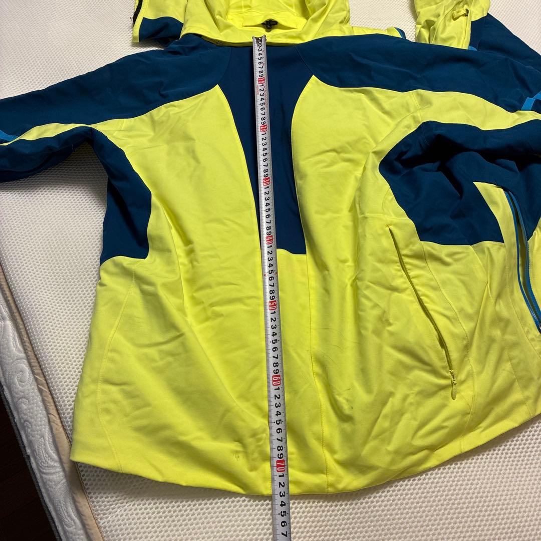 メンズPhenix スキーウェア イエロー/ブルー上下