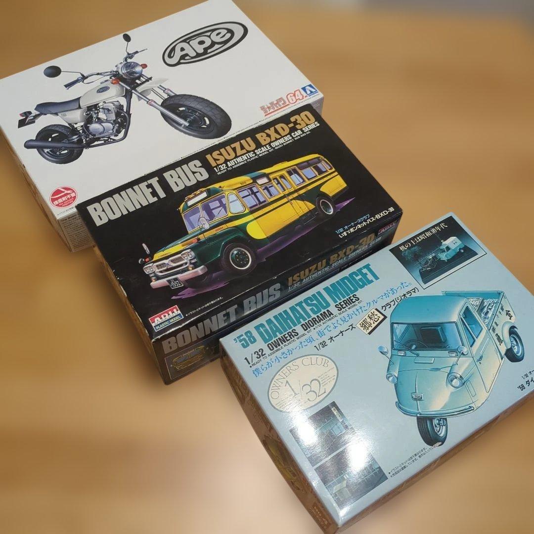 Ape 1/12 バイク プラモデルキット