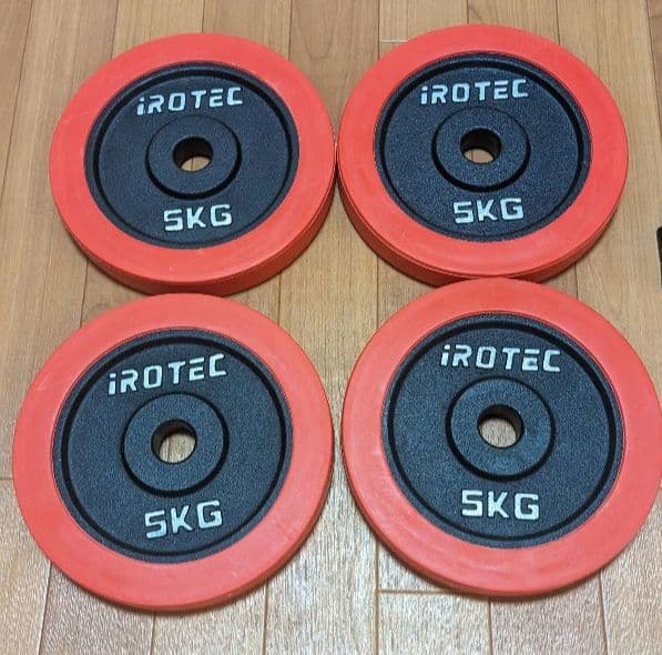 【美品・引取限定】IROTEC アイロテックダンベル＆ベンチプレス70kgセット