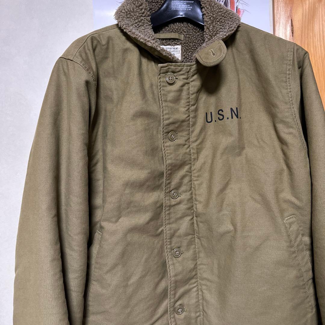 WAIPER.inc U.S.NAVY N-1 デッキジャケット サイズ42