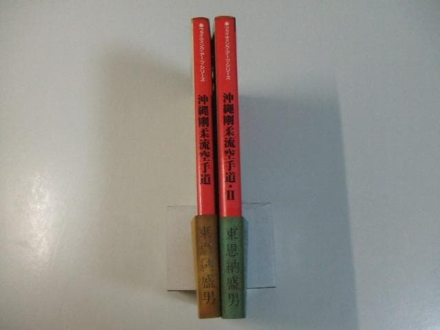 沖縄剛柔流空手道 全2巻揃い 東恩納盛男 沖縄空手 唐手