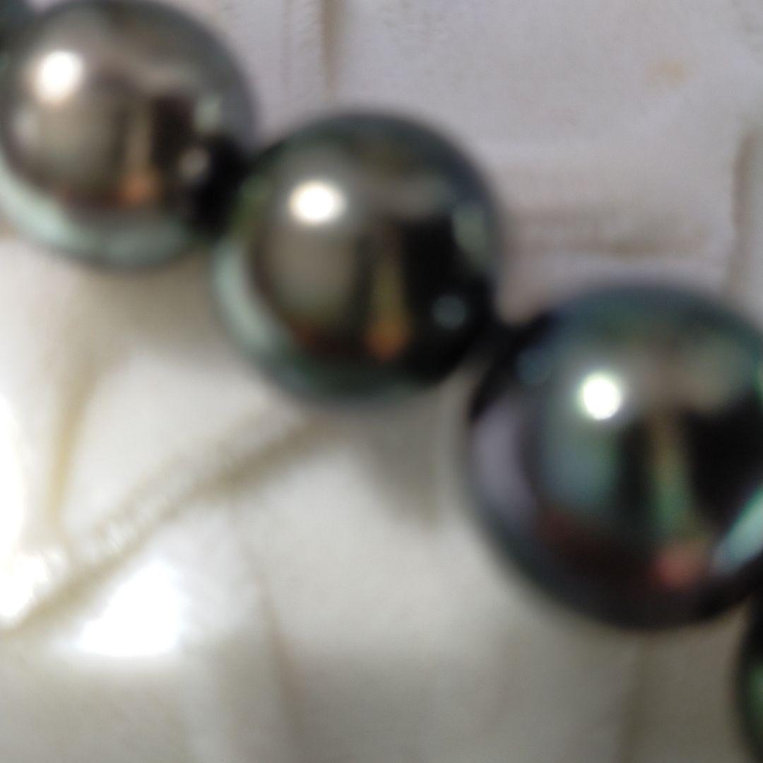 黒パ−ルネックレス