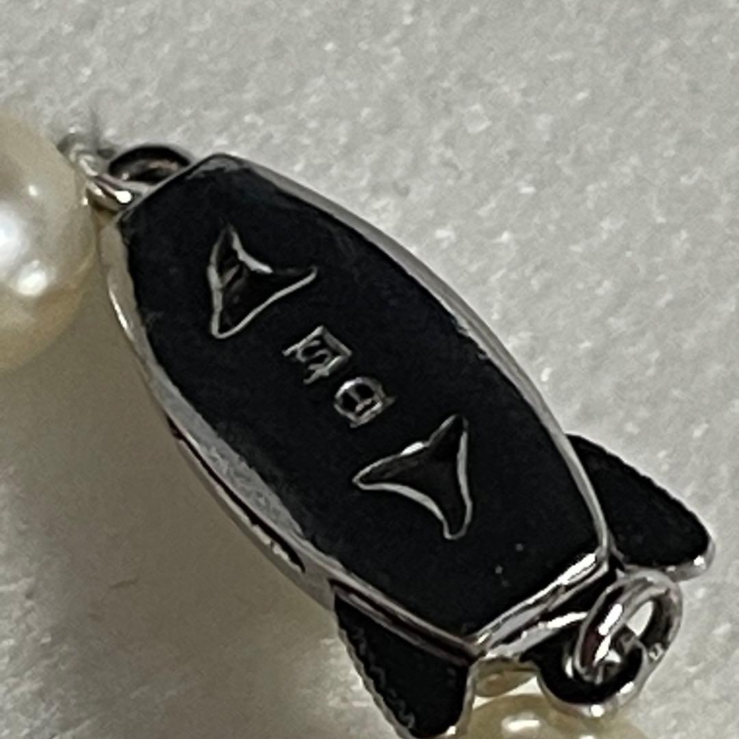 美品　タサキ　本真珠　パールネックレス　ラウンド　フォーマル　シルバー金具
