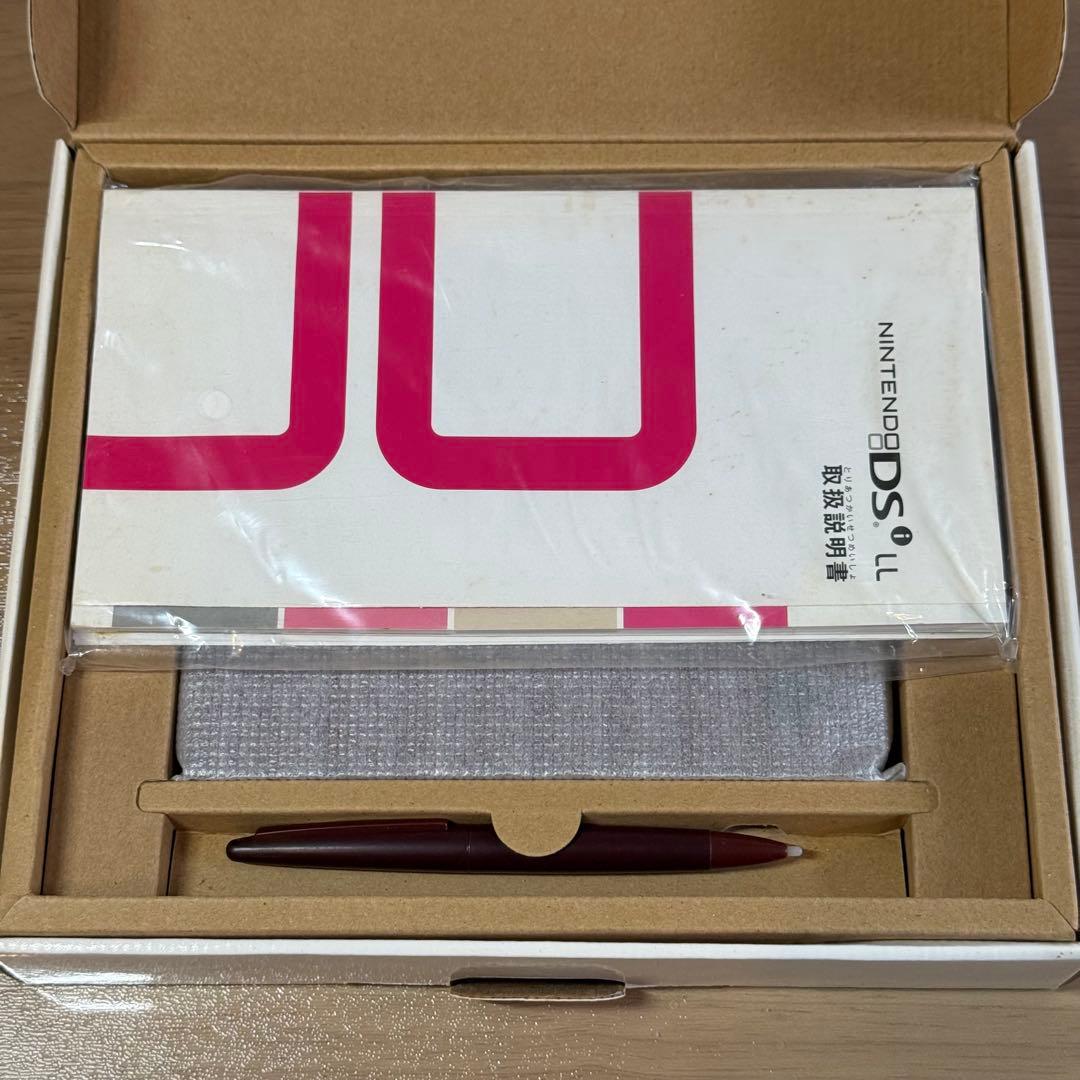 6-169 ニンテンドーDSi LL ワインレッド 箱付き