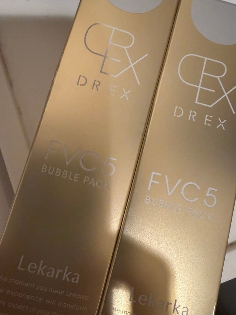 レカルカ　バブルパック　二本セット　新品