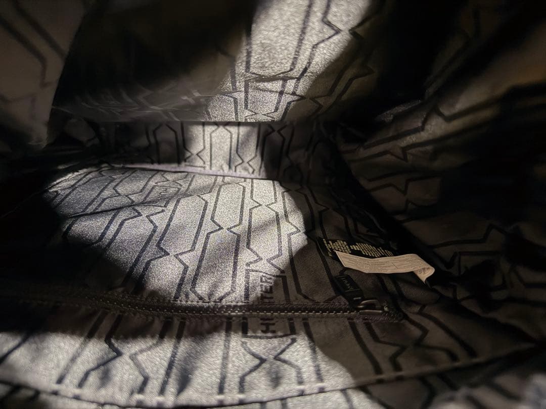 【美品】HUNTER ナイロン パイオニア ラージ トップクリップ リュック 黒