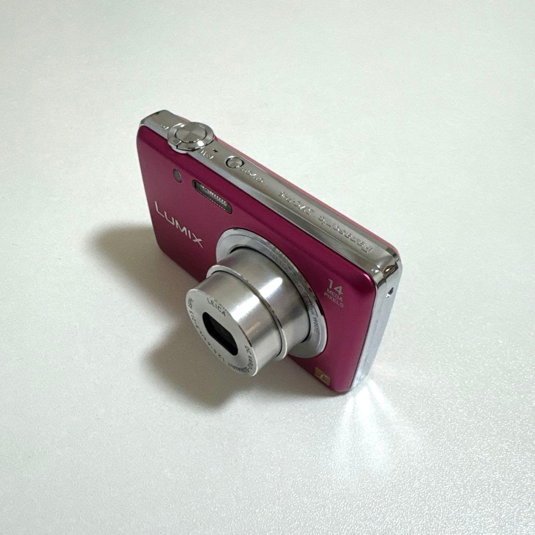 【美品】Panasonic LUMIX DMC-FH6 ピンク デジタルカメラ