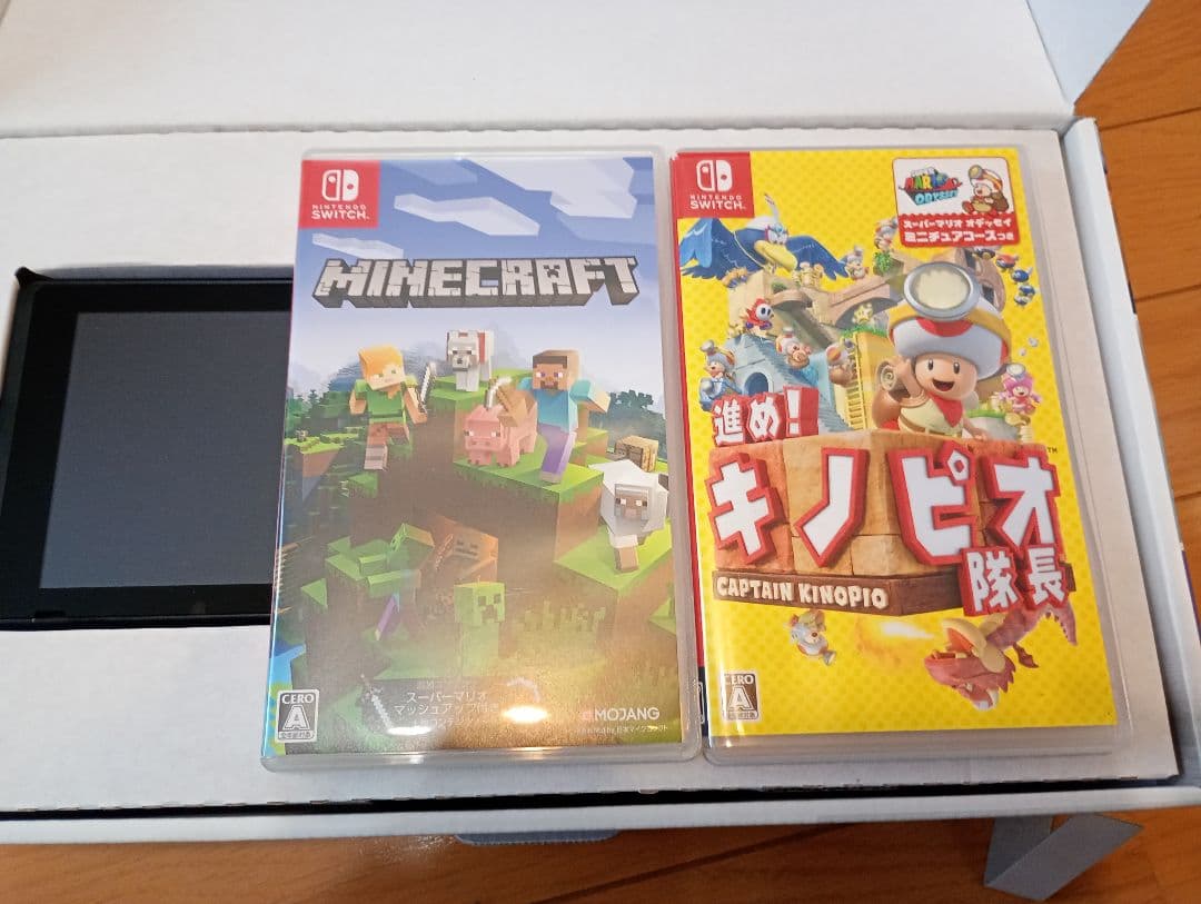 【お得】NintendoSwitch 本体 ネオンブルー・レッド + ソフト2本