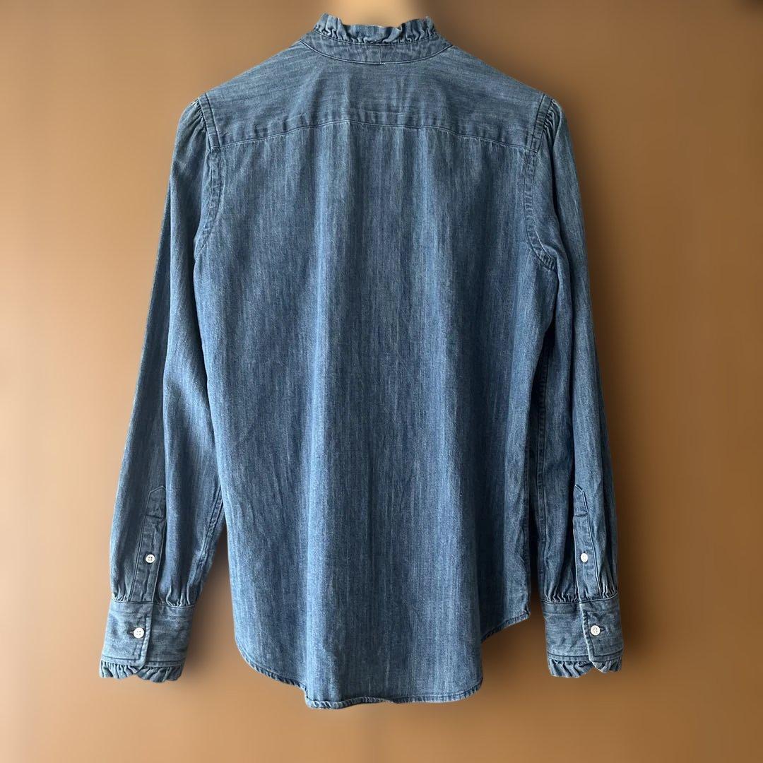 ポロラルフローレン　デニムタイネックシャツ