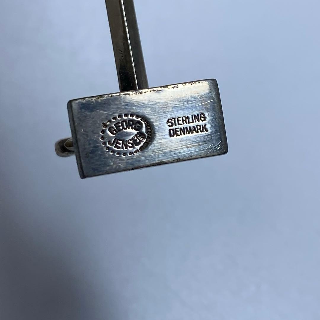 ジョージジェンセン激レア品　ナイフレスト6客SV925 袋付　141g