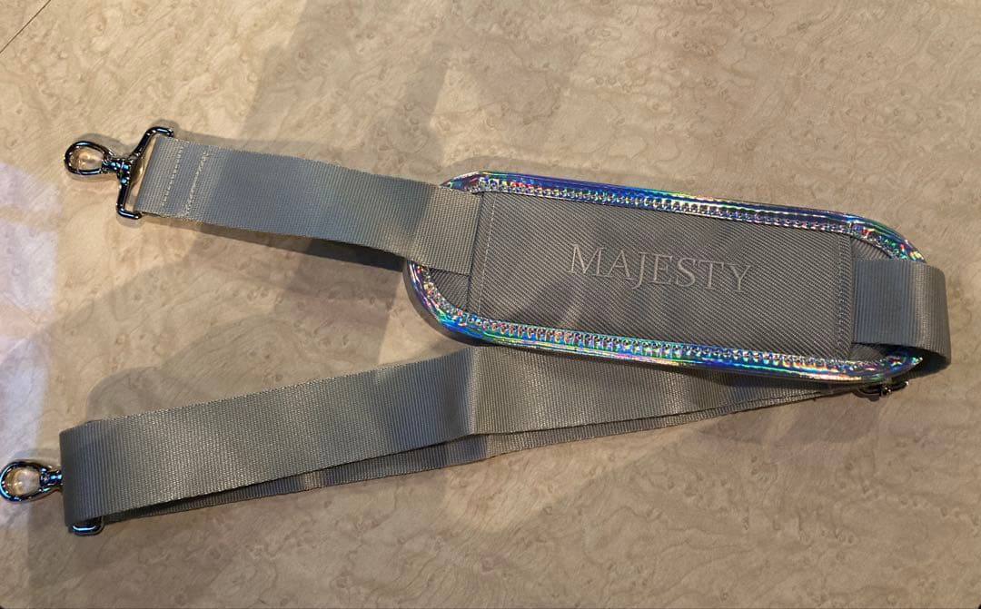 新品、未使用！MAJESTY ゴルフバッグ グレー/ホワイト