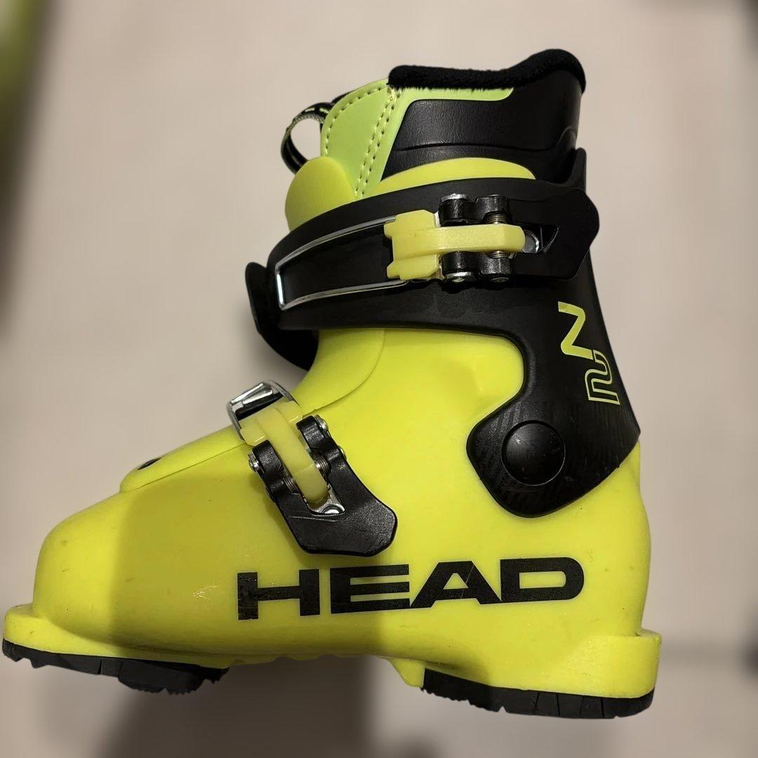 ジュニアスキーセット　HEADスキー板107cm 靴19-19.5cmのセット