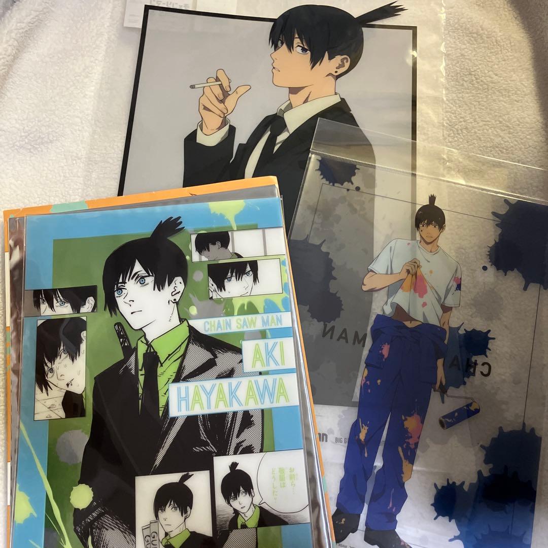 チェンソーマン クリアポスター　早川アキ