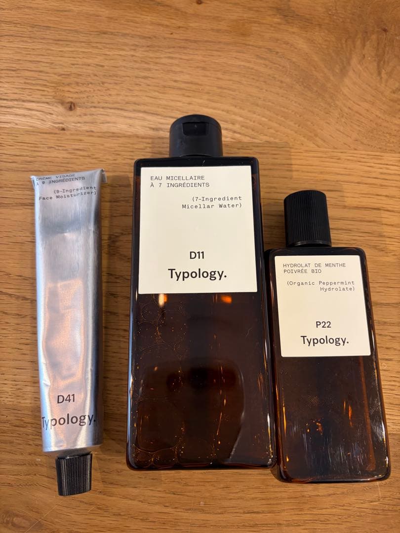 化粧水・ローション・トナー Typology D1/P22/D41