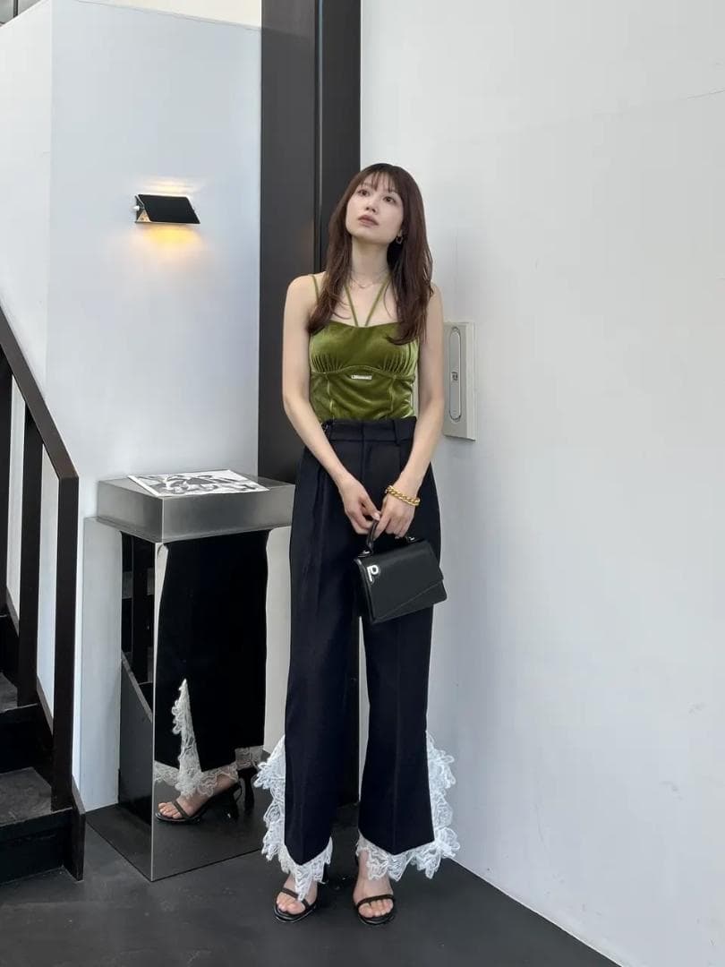 専用【PRANK PROJECT】Velour Cup-in Camisole