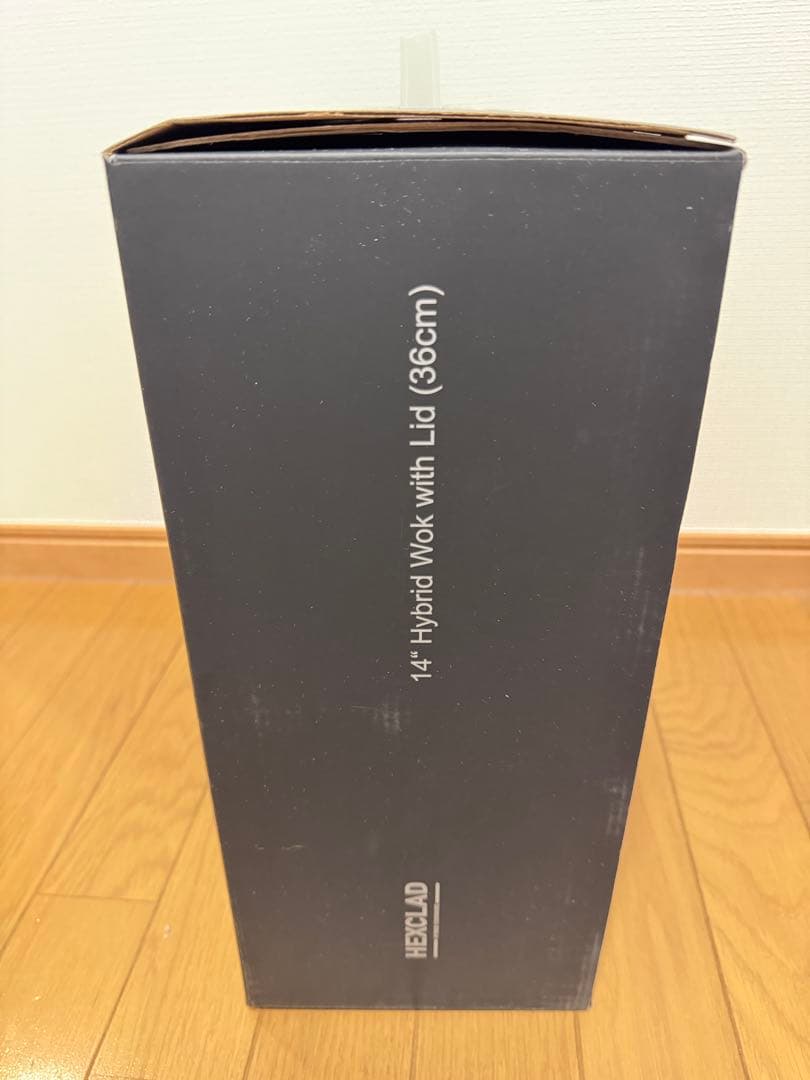 HEXCLAD 36cmハイブリッド中華鍋 蓋付