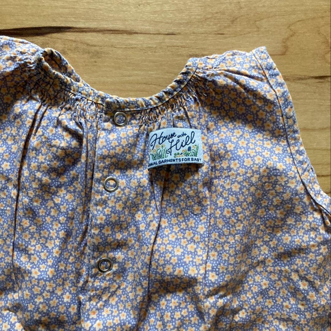 難あり house on the hill ハウスオンザヒル 花柄ロンパース