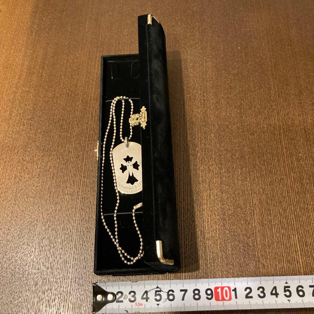 Justin Davis シルバー クロスモチーフ ネックレス