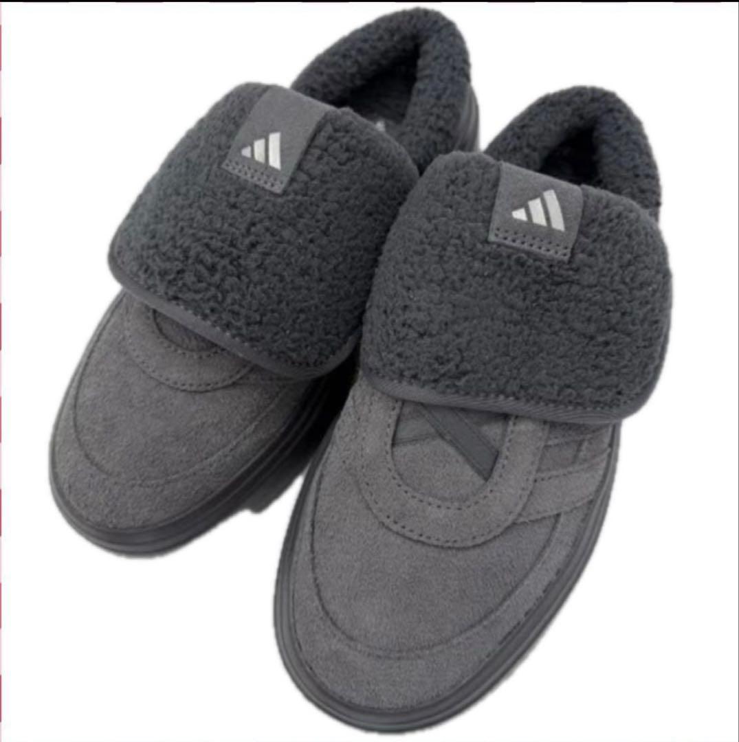 【韓国限定】adidas アディダス24.5㎝ ボア付き サンダル