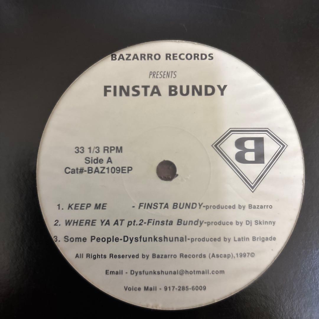 KEEP ME FINSTA BUNDY レコード97'SUPER RARE