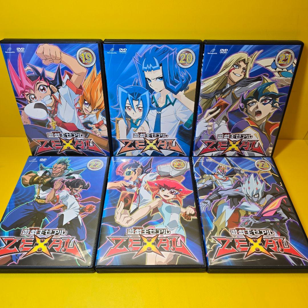 ※新品ケース交換済み　遊戯王 ZEXAL ゼアル 全36巻 DVD