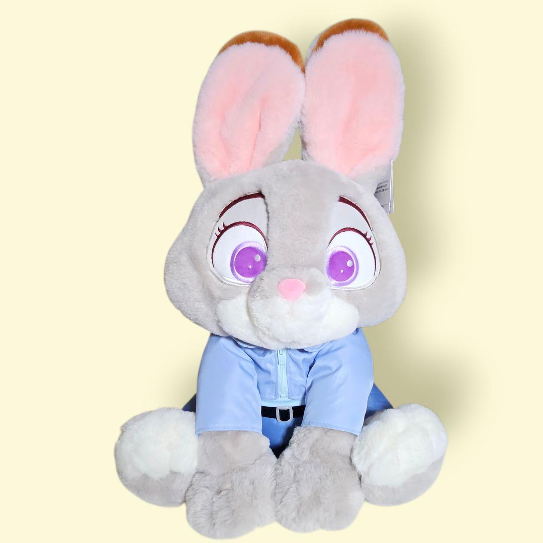 ディズニー　ズートピア　ビッグ　ぬいぐるみ　ジュディ　ブランケット付き