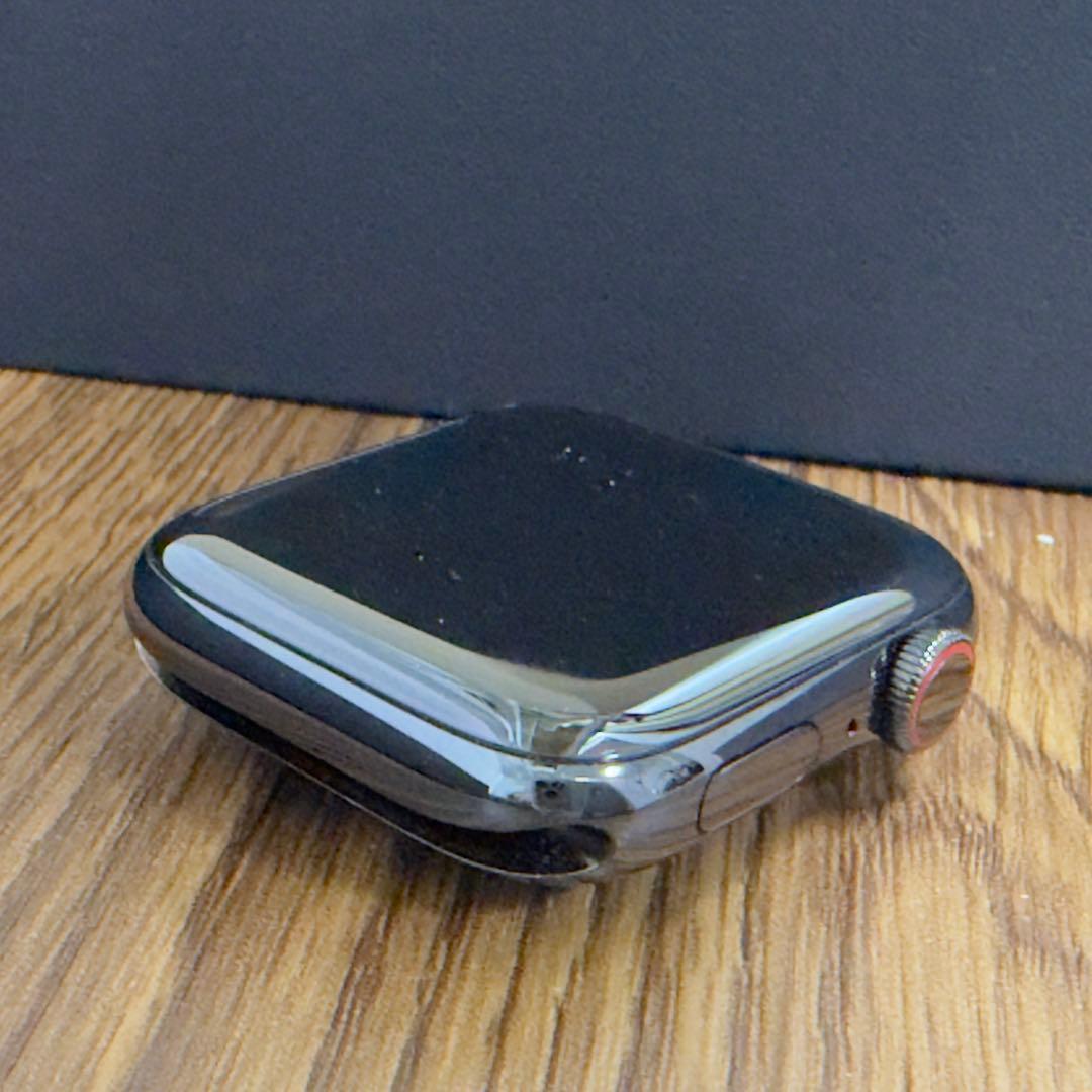 3107 極美品　Apple Watch エルメス　ブラック　ステンレス　限定版