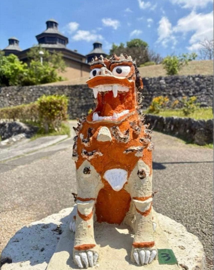 漆喰シーサー　1体