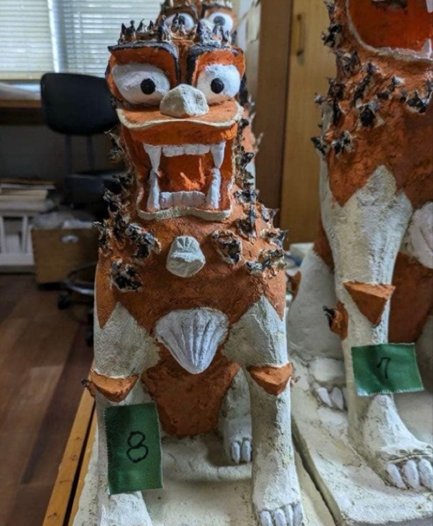 漆喰シーサー　1体