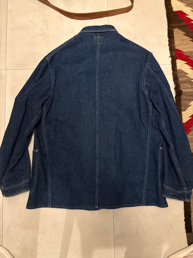 orslow 40s 月桂樹ボタン カバーオール 濃紺 大戦