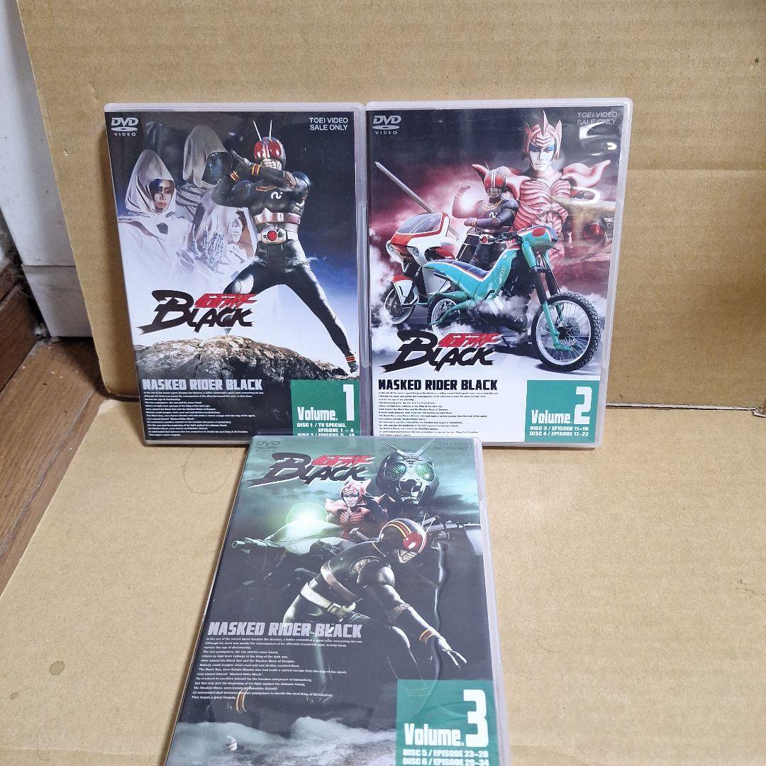 仮面ライダーBLACK .RX 全巻セット