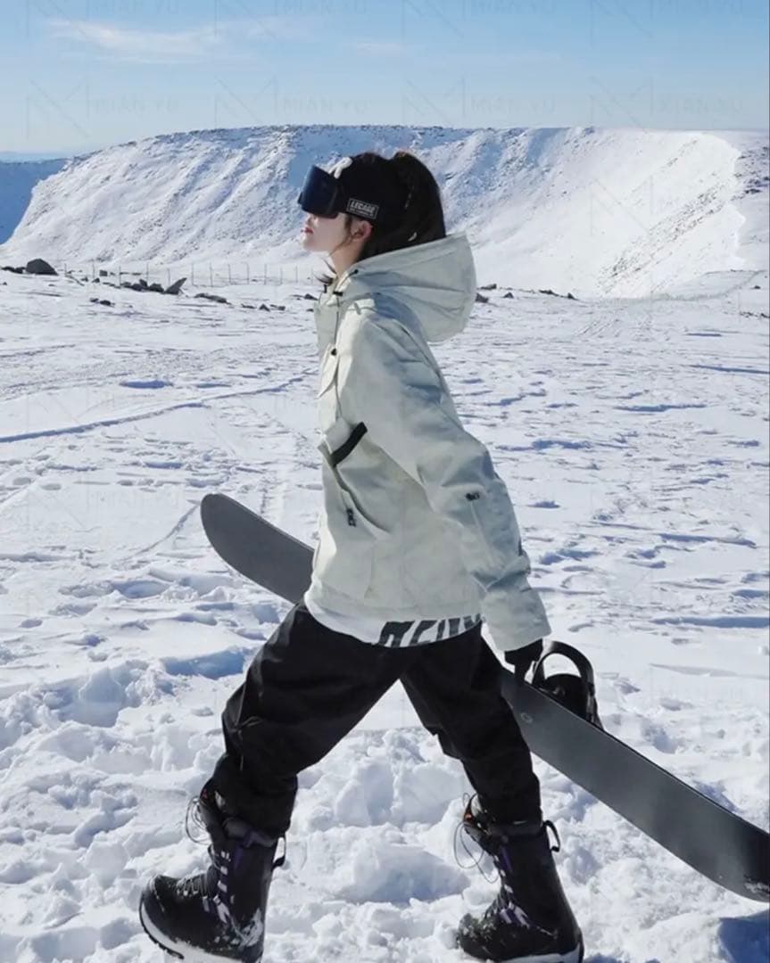 新品) スノーボードウェア　スキーウェアセット　レディース　Lサイズ