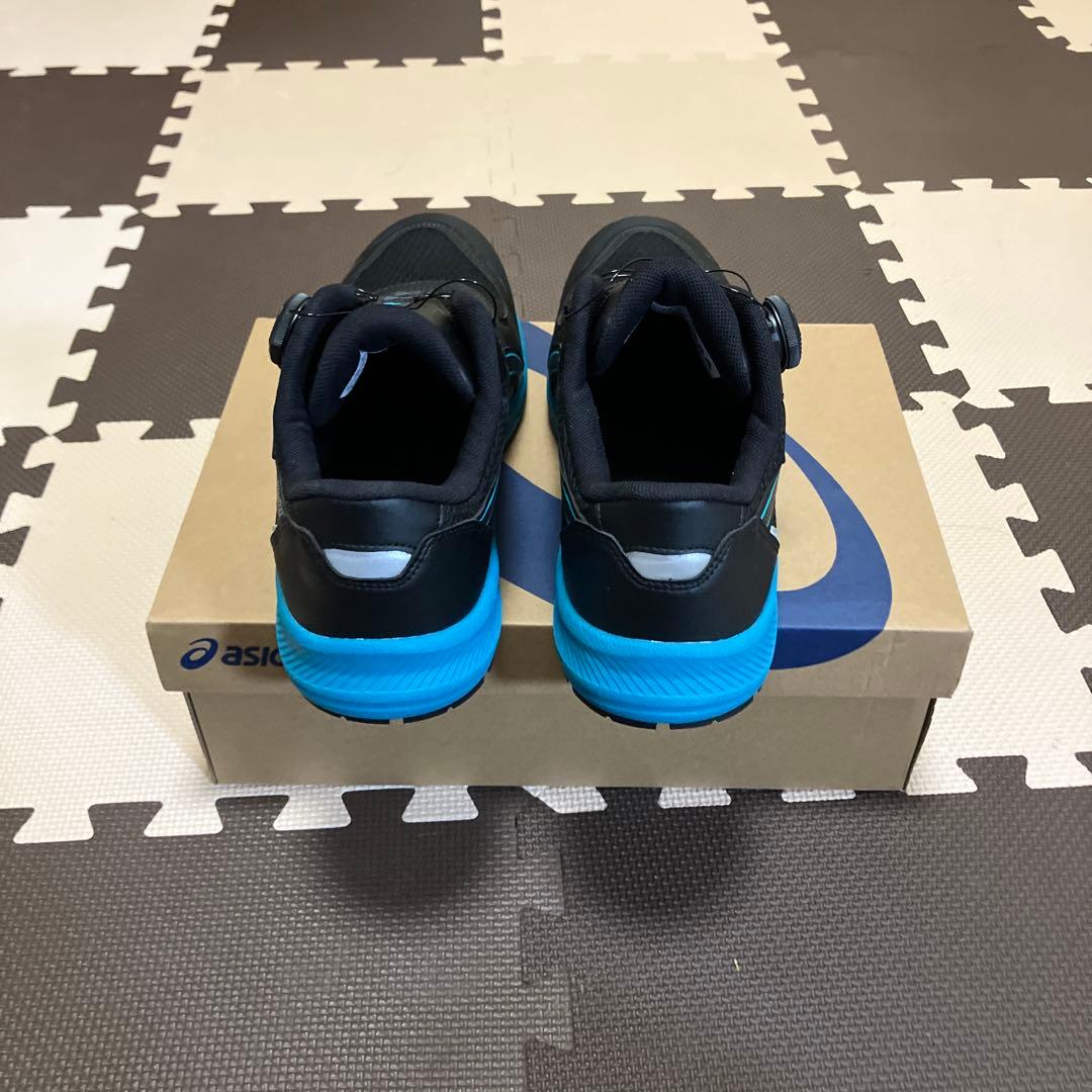 ASICS 安全靴 ブラック/ブルー