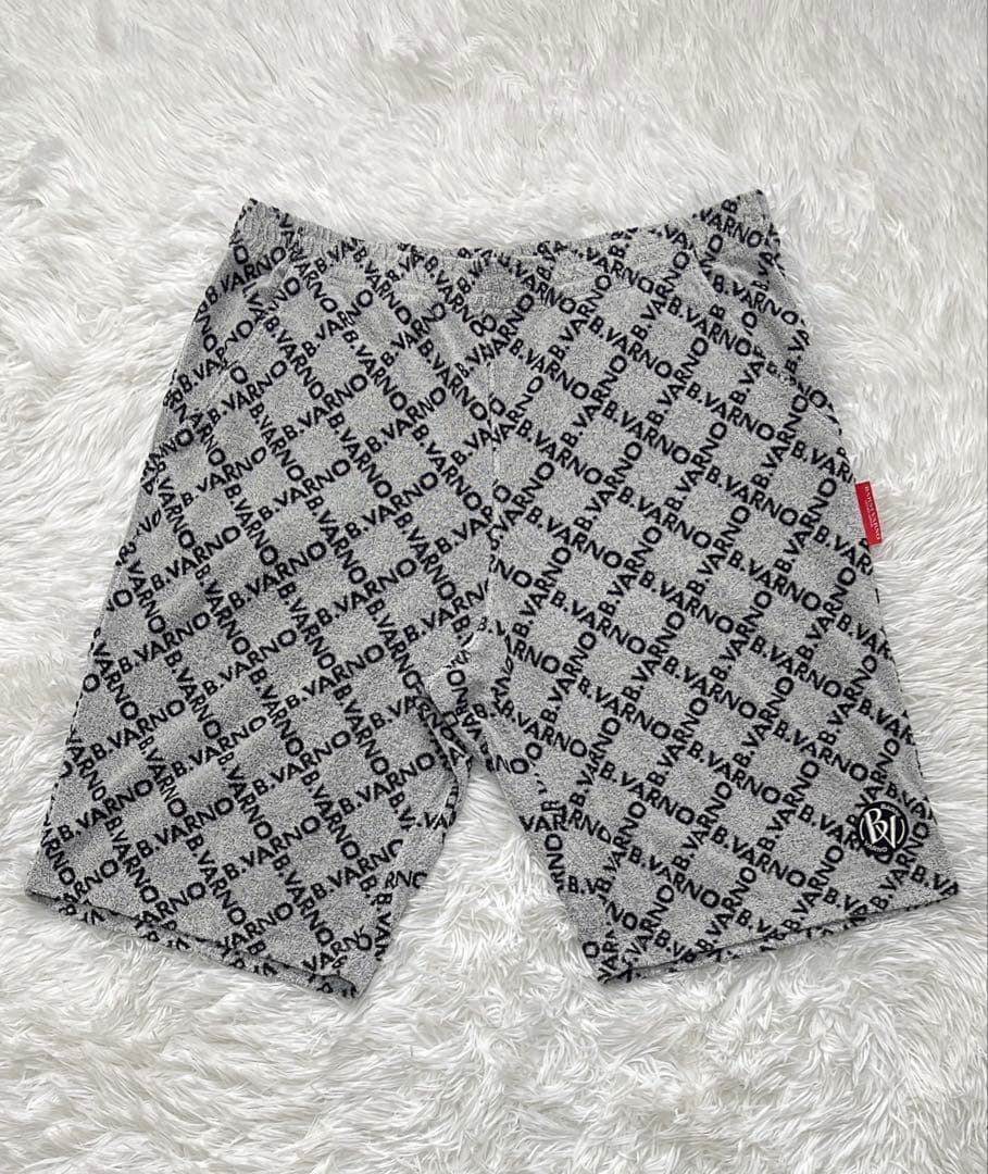 BARNI VARNOバーニヴァーノ☆ロゴ柄ショートパンツ メンズ