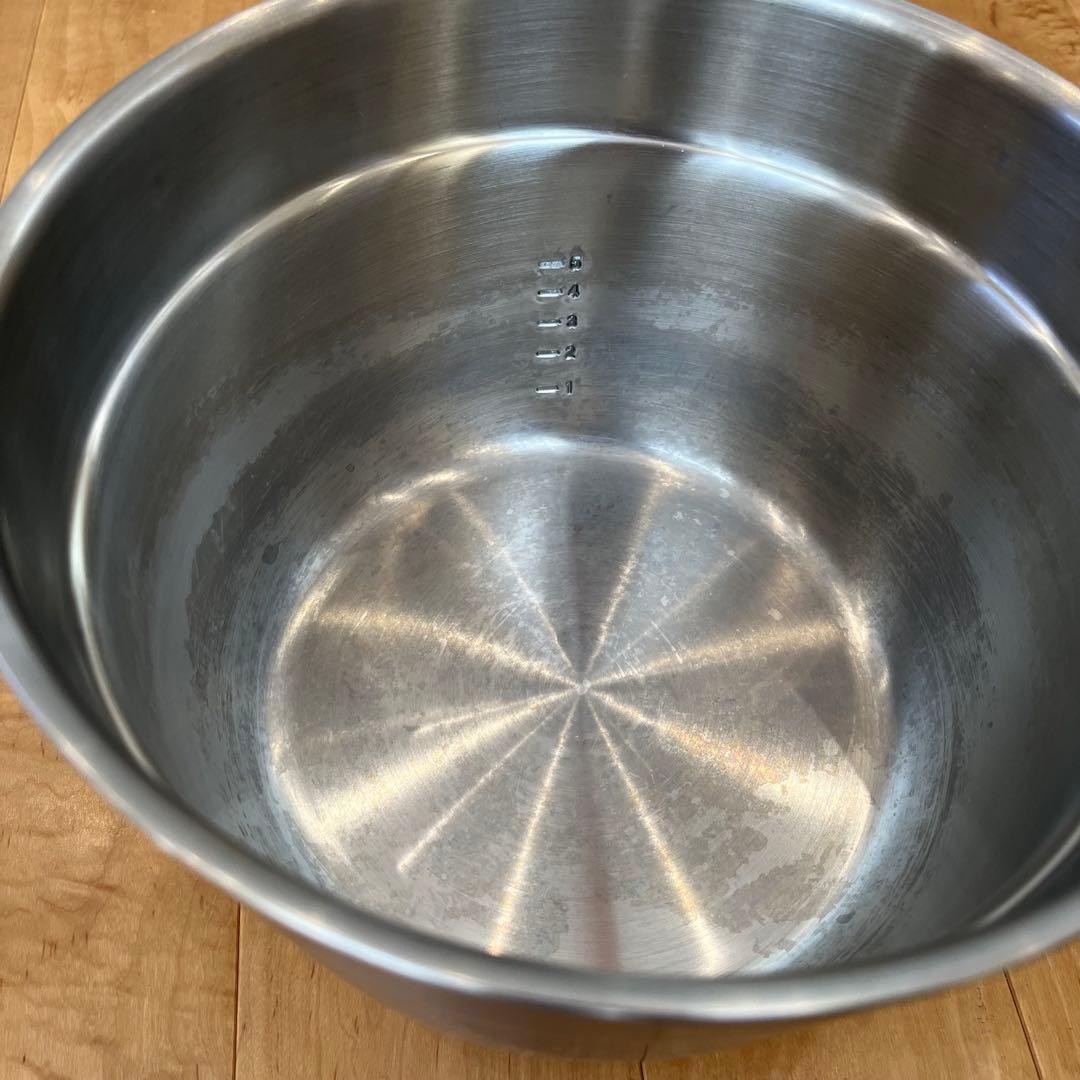 宮崎製作所 ごはん鍋 5合 ステンレスタイプ