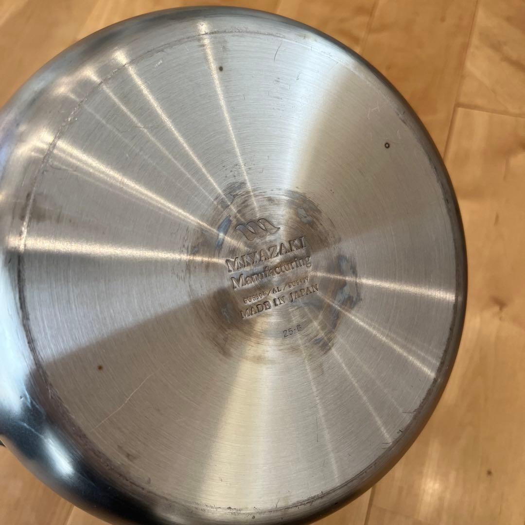 宮崎製作所 ごはん鍋 5合 ステンレスタイプ