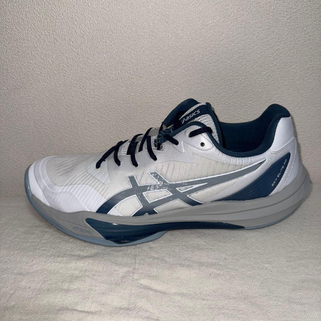 スカイエリートFF 3 ASICS バレーボールシューズ ホワイト/ネイビー
