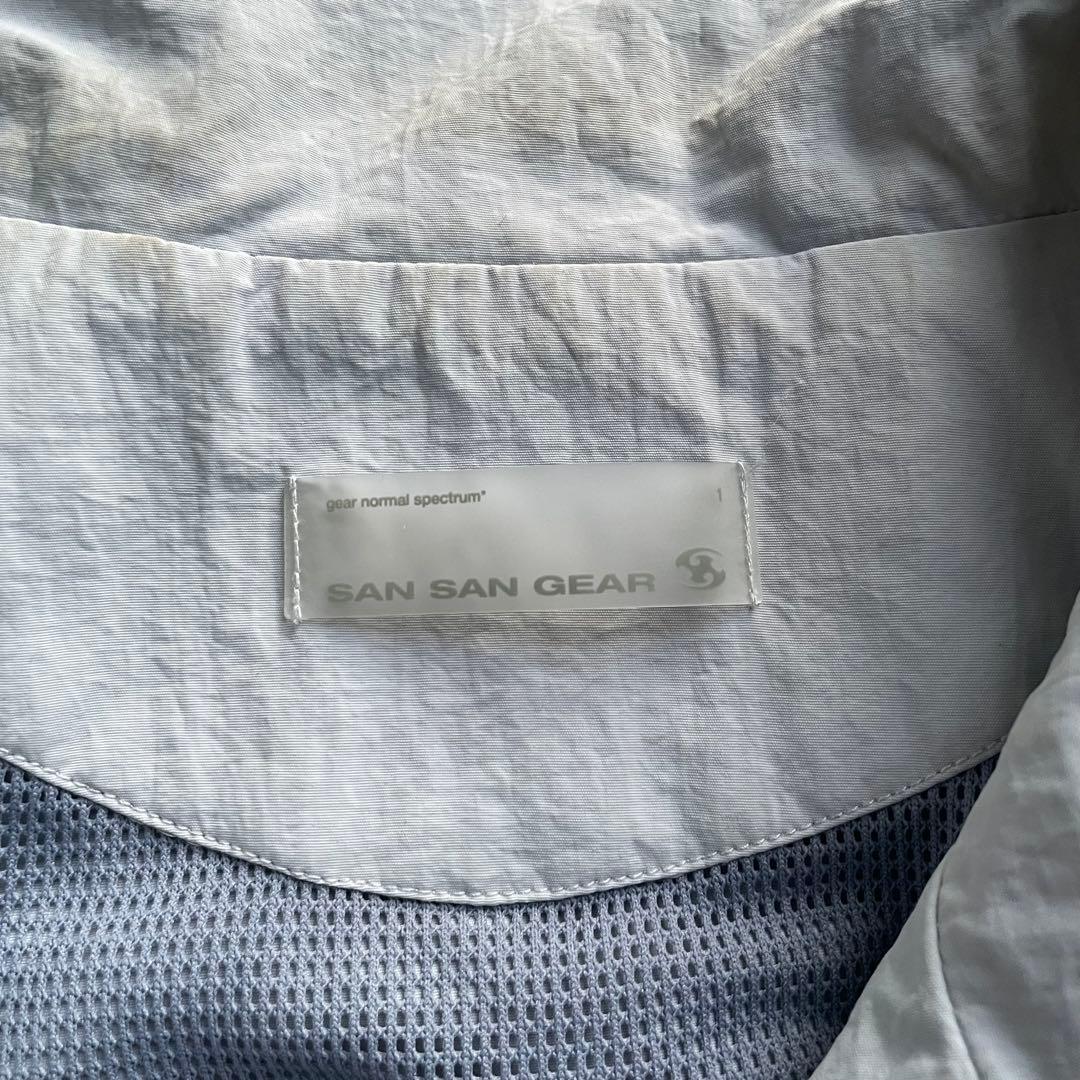 ジャケット・アウター SANSANGEAR SLASH ZIPPER JACKET 24ss