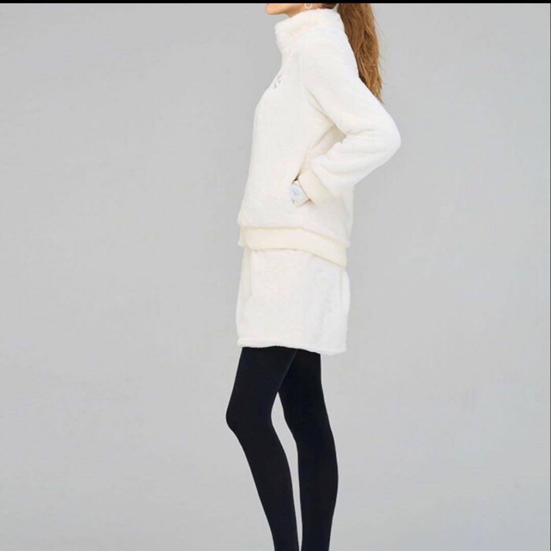 ファーレディースジャケット&スカート　上下セット　新品未使用　L 暖かい