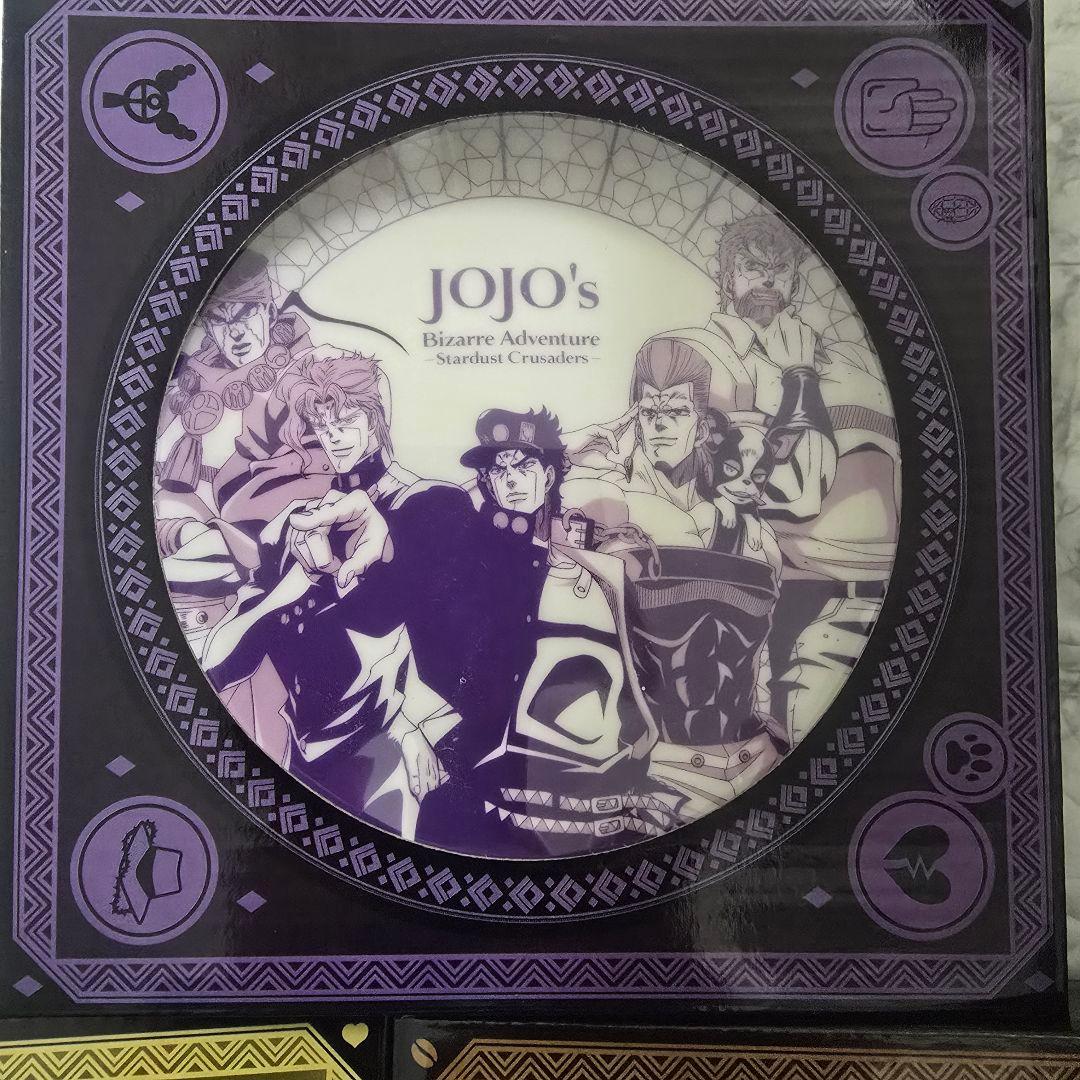ジョジョ　スシローコラボ　プレート、ステッカー、ピックセット
