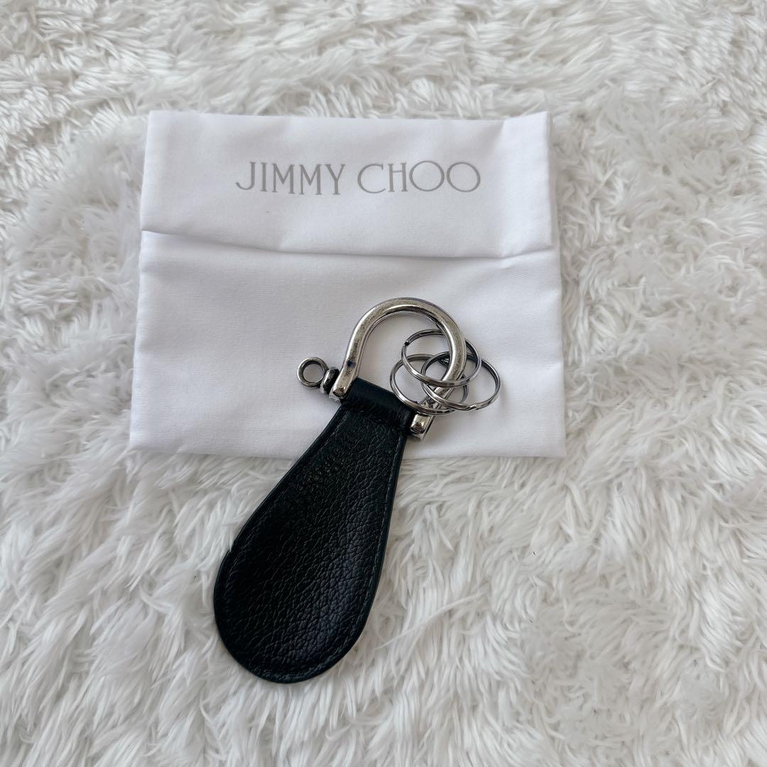 美品 箱付き JIMMY CHOO レザー　キーチャーム