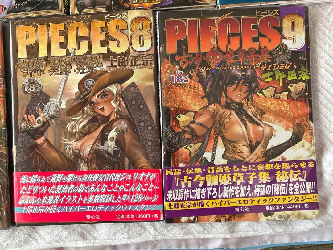 士郎正宗　PIECES(ピーシズ)1〜9