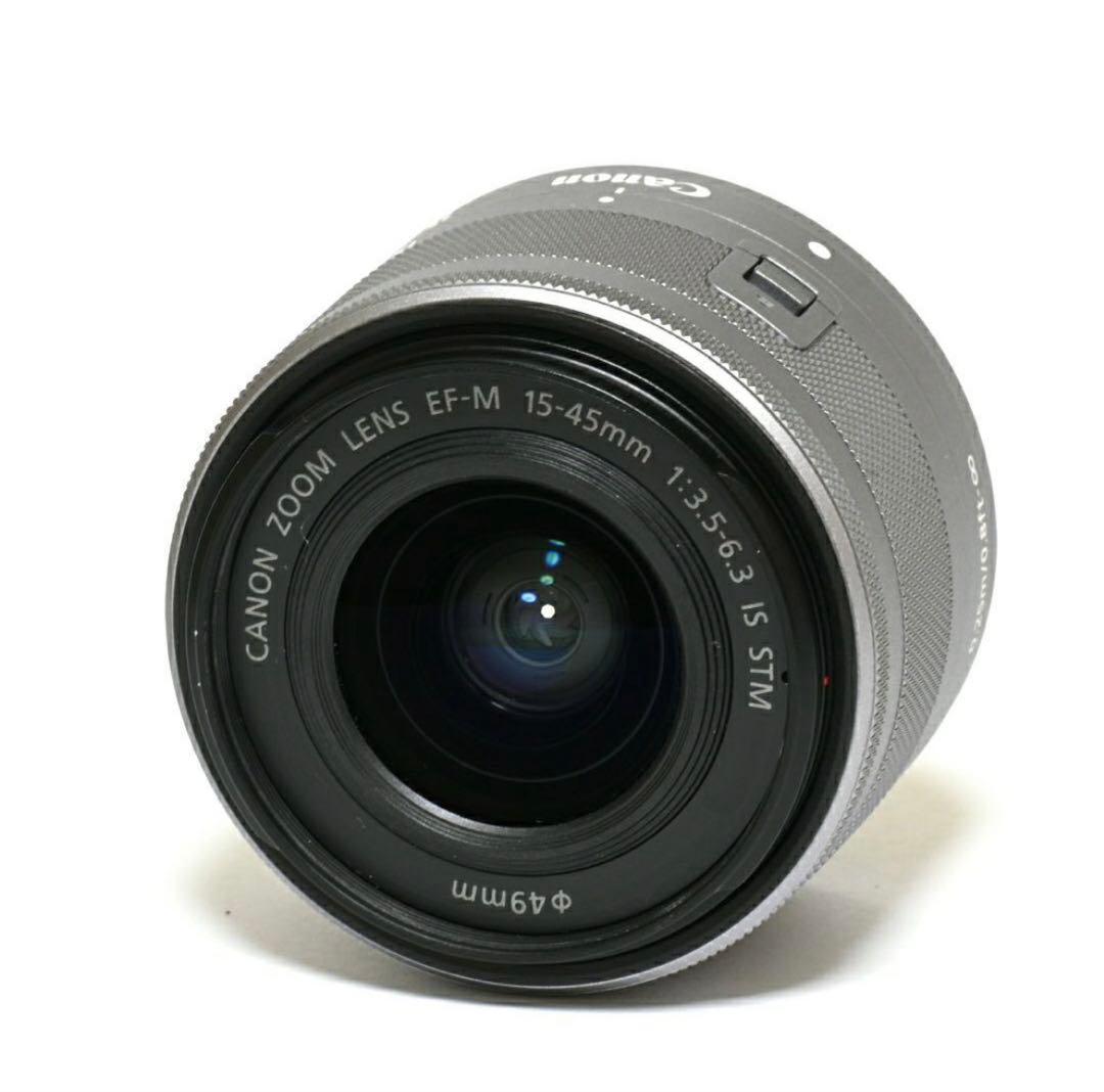 Canon EOS Kiss M + EF-M 15-45mm レンズ