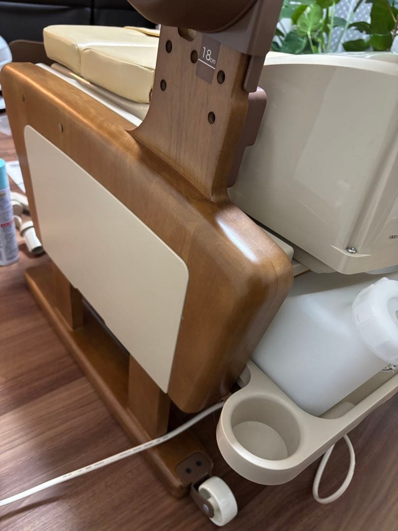 【美品】安寿 家具調ポータブルトイレ AR-SA1 シャワピタ 説明書付き 介護