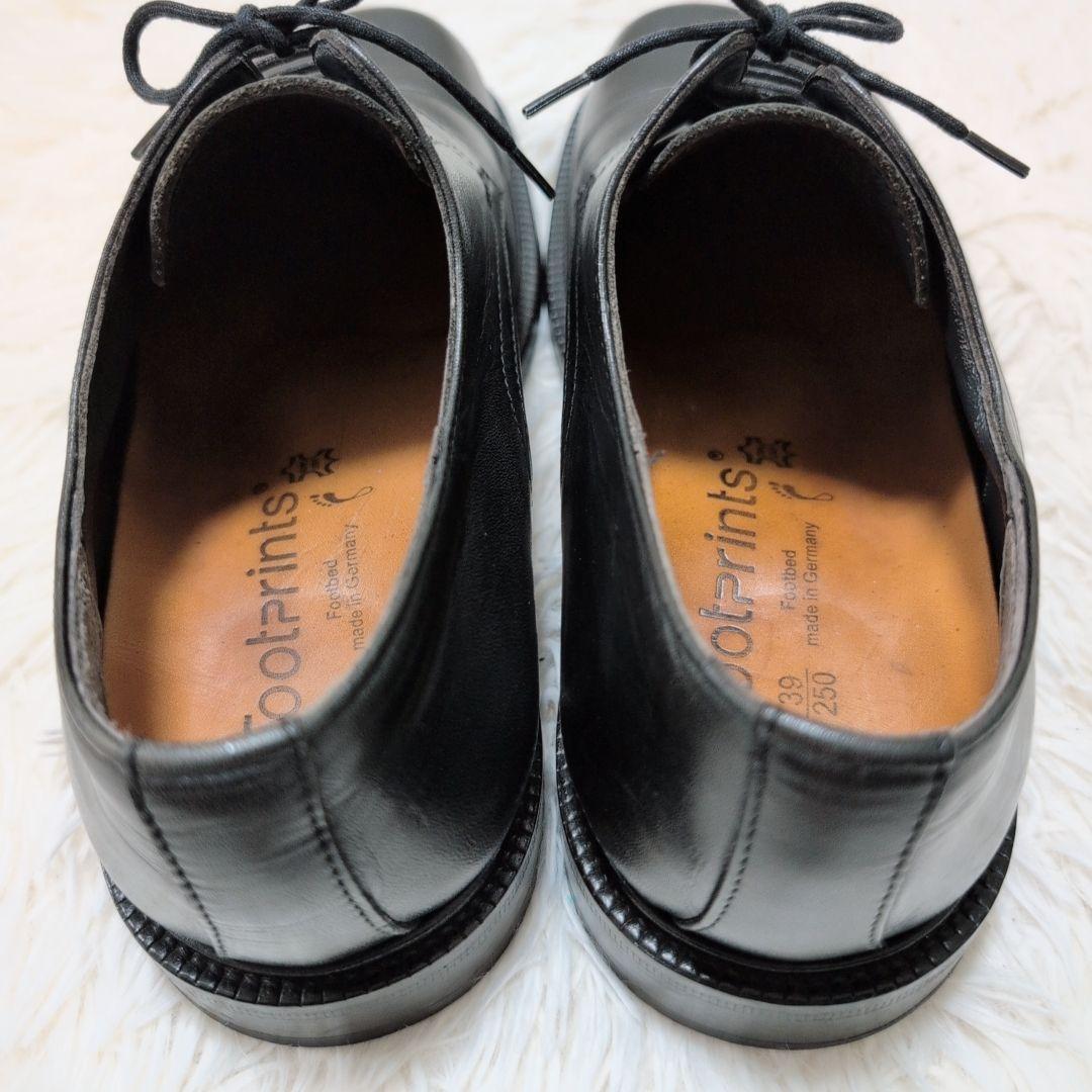 【美品】 ビルケンシュトック フットプリンツ ブラック 25.0cm