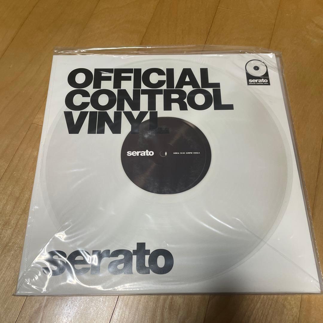 Serato セラート コントロールバイナル 半透明ホワイト 未使用品 貴重